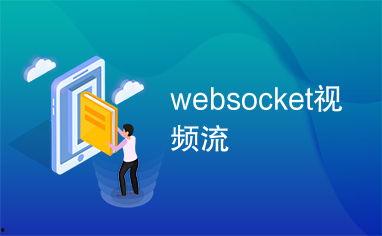 websocket视频流